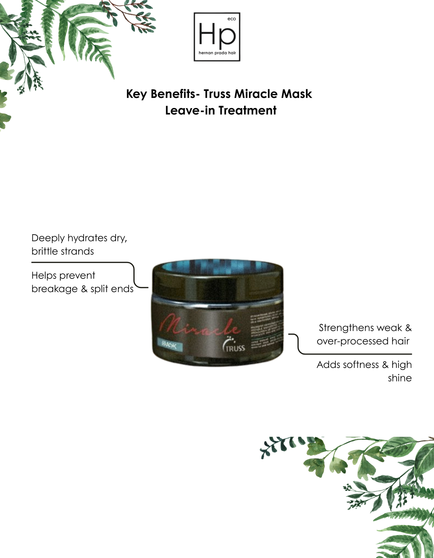 truss miracle mask benefits